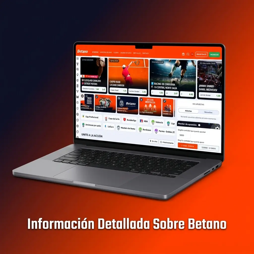 Betano Argentina: plataforma de apuestas deportivas, casino, app móvil y seguridad SSL 256 bits